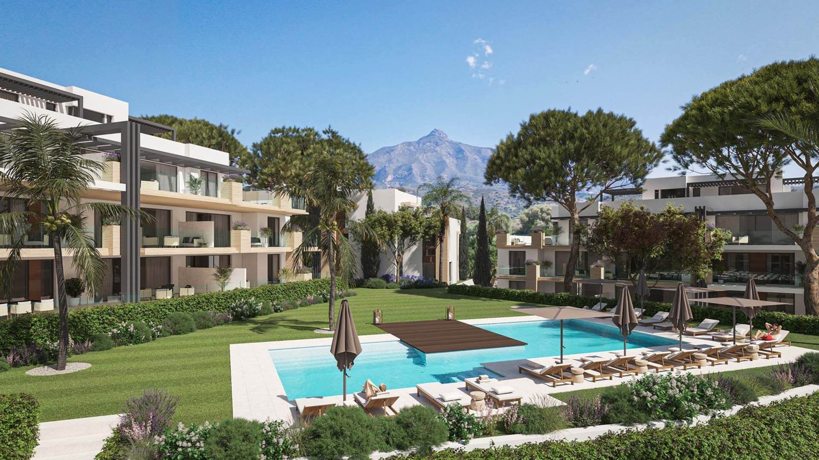2 Bed Middle Floor Apartment in Marbella in Marbella, Apartment